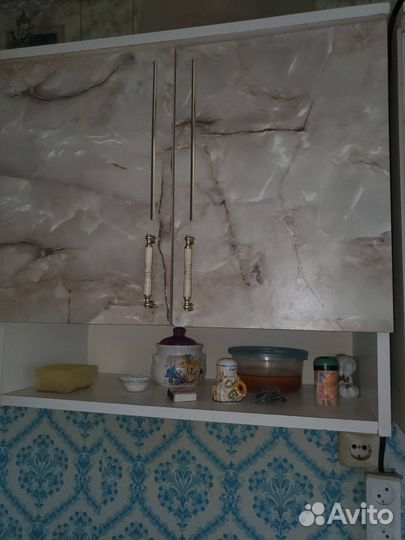 Кухня для дачи под мрамор