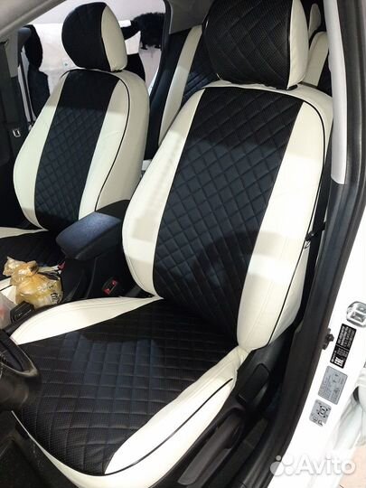 Чехлы на сидения ромб