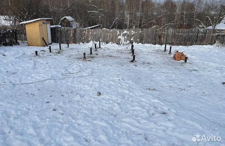 Винтовой фундамент