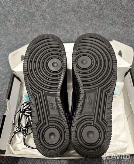 Nike air force 1 supreme black оригинал