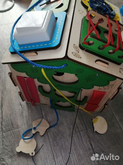 Бизиборд домик новый