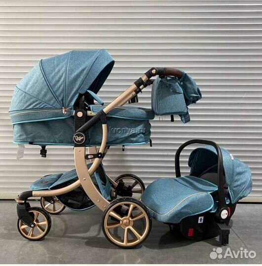 Коляска - трансформер luxmom darex(dalux) 3 в 1