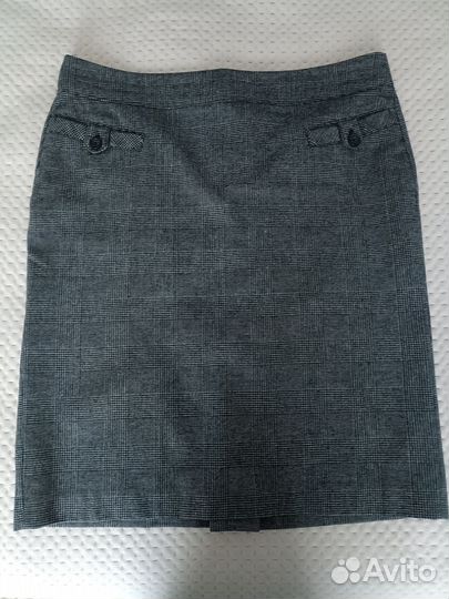 Юбка шерстяная, L (48), длина 68 см