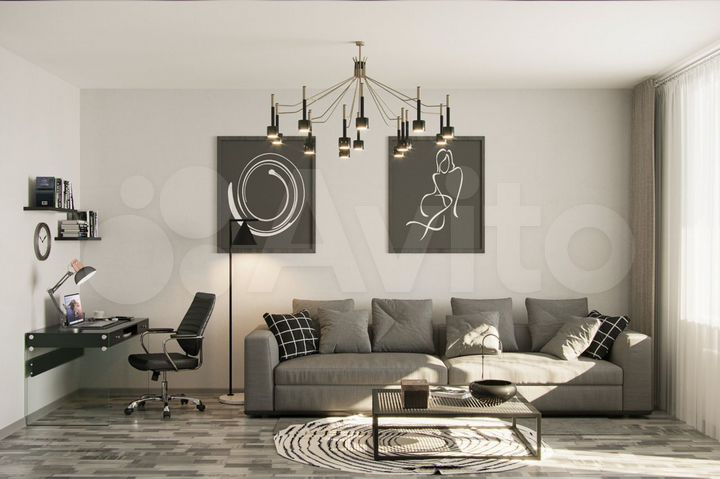 1-к. квартира, 42,7 м², 13/19 эт.