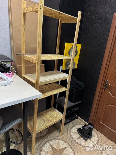 Стеллаж самодельный б/у