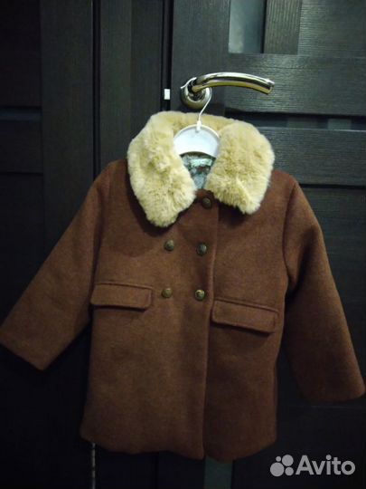 Утепленное пальтишко для девочки