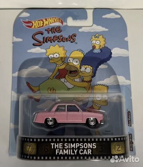 Hot Wheels Premium Simpsons Family Car