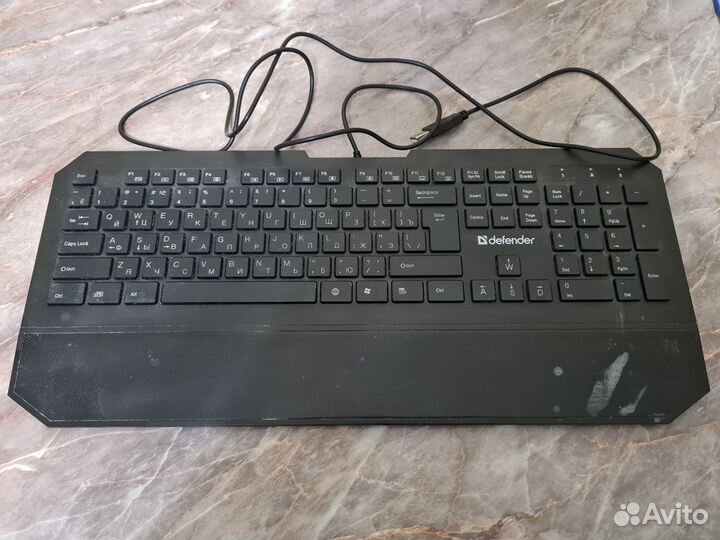 Клавиатура Defender Oscar SM-600 Pro RU, черный