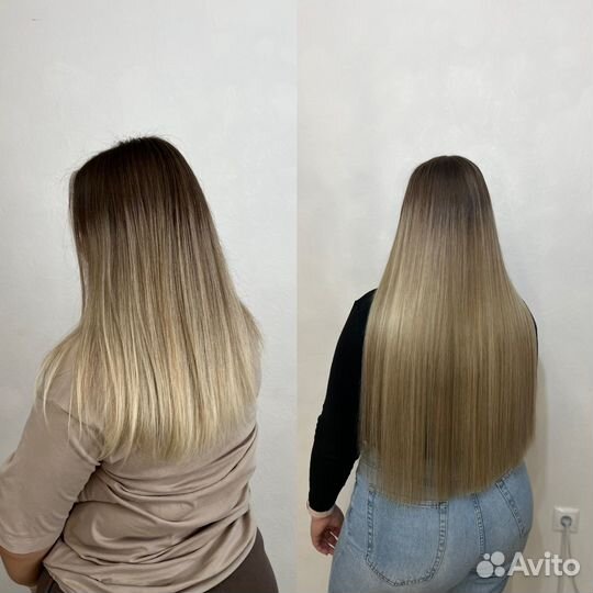 Наращивание биопротеиновых волос