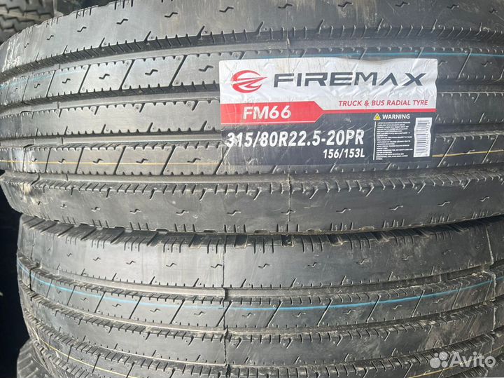 Грузовые шины Firemax 315/80 R 22.5 FM66