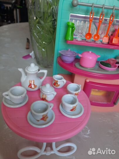 Кухня для кукол барби