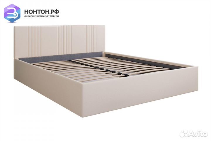 Кровать Амелия бежевая