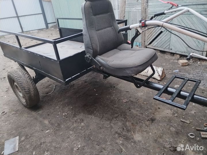 Прицеп для мотоблока самодельный
