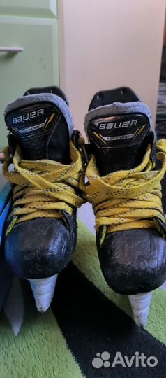 Коньки хоккейные бауер supreme м5 рго