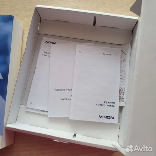 Коробка от телефона nokia