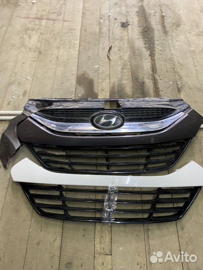 Решетка радиатора хендай ix 35