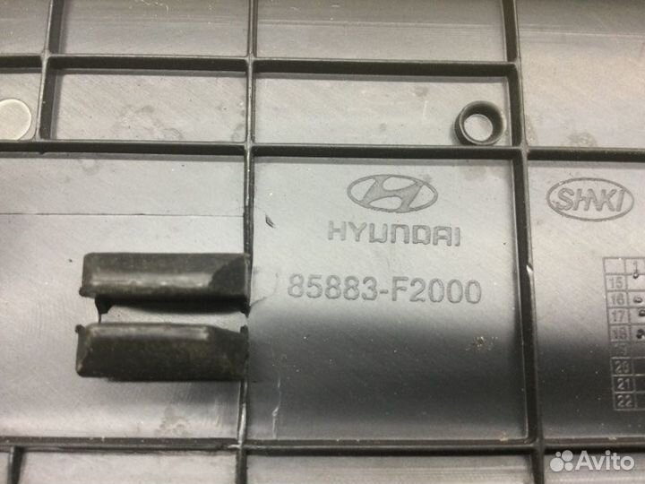 Накладка порога (внутренняя) передняя правая