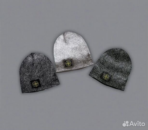 Шапка stone island - supreme