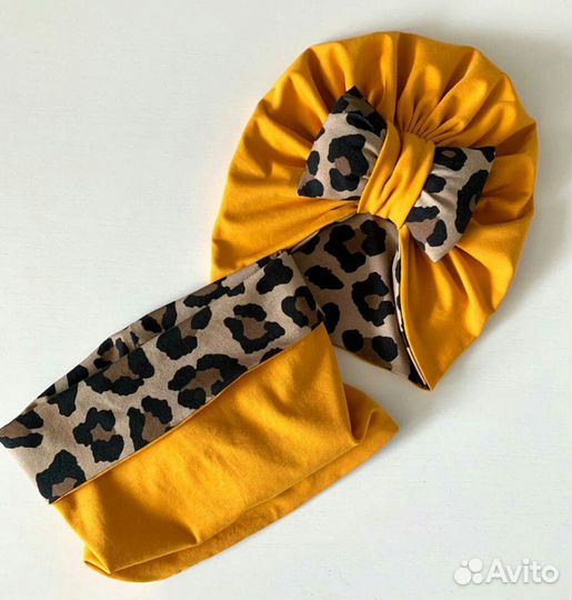 Шапка тюрбан снуд