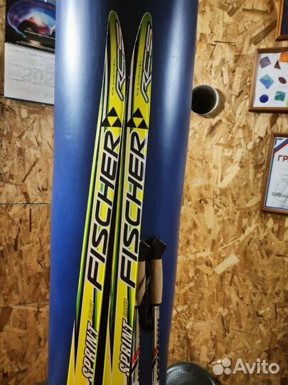 Лыжи беговые Fisher детские