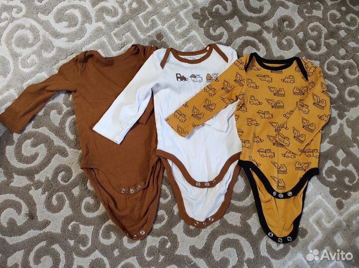 Одежда пакетом для мальчика 68