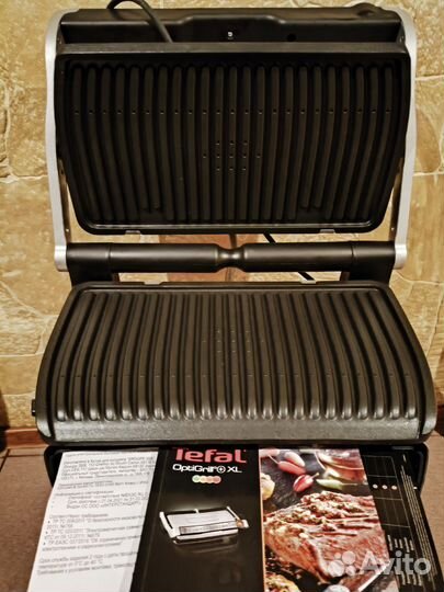 Гриль tefal optigrill xl