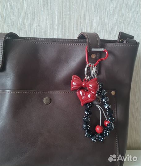 Брелок, обвес на сумку Miu miu. Новый
