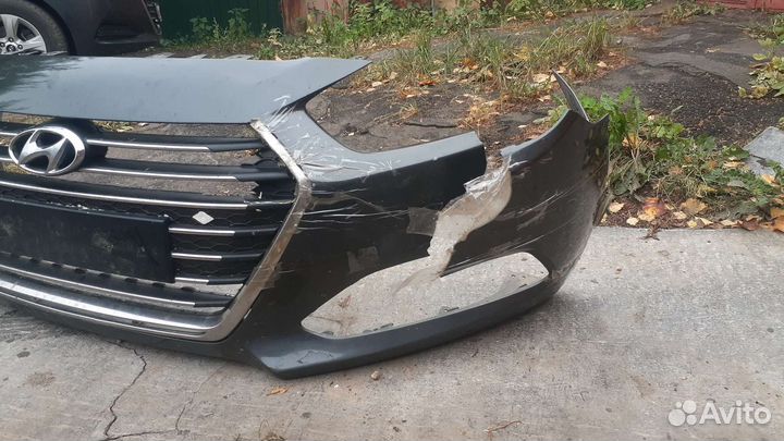 Бампер передний hyundai i 40
