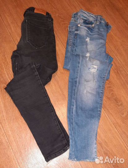 Кофты и джинсы на девочку 128-152 см