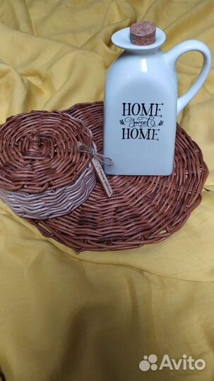 Хлебницы, корзины, шкатулки из лозы