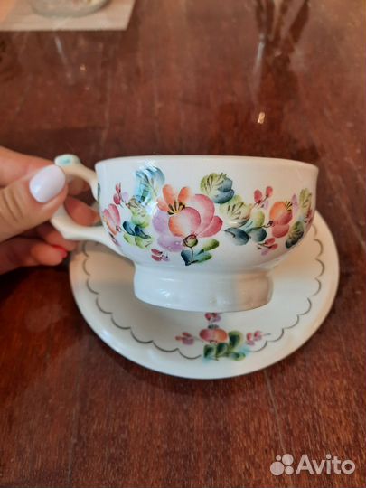 Чашка с блюдцем (чайная пара)