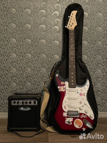 Электрогитара с комбиком