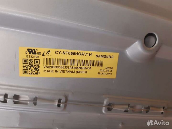 Модуль в сборе samsung UE55TU8500U