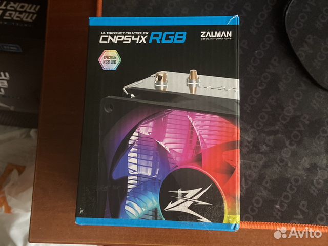 Куллер для процессора zalman cnps4x RGB