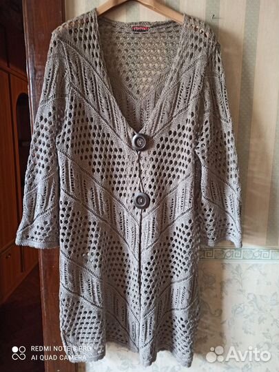 Кардиган лён