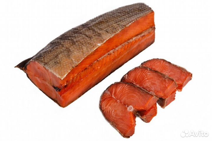 Рыба холодного копчения Кета