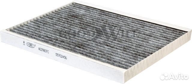 Фильтр салона угольный opel corsa, signum, tigra