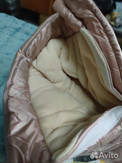 Z55. Розовое зимнее пальто для собак