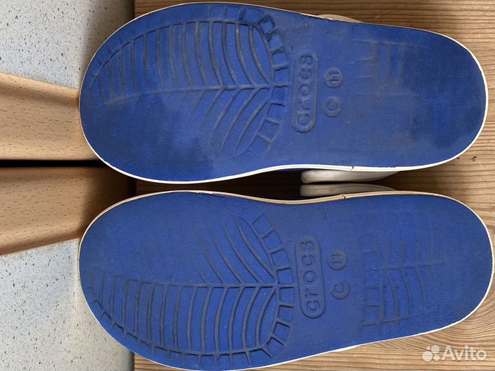 Crocs резиновые сабо пляжные c11