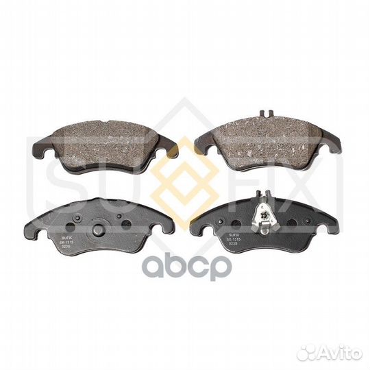 Дисковые тормозные колодки перед прав/лев S