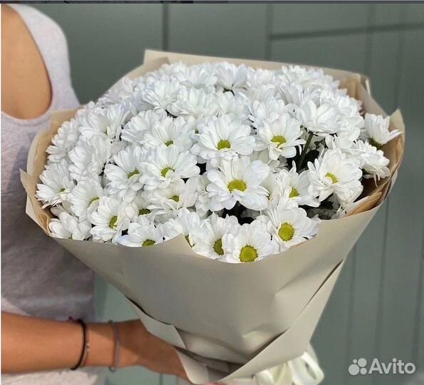 Букет из хризантем / Доставка цветов