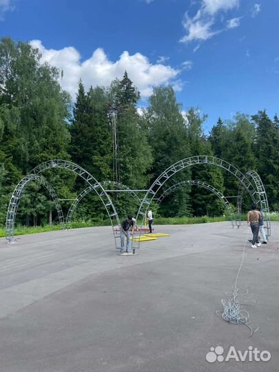 Шатер Арочный Гексагональный 13*15 палатка