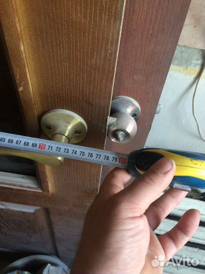 Межкомнатные двери бу деревянные 80см