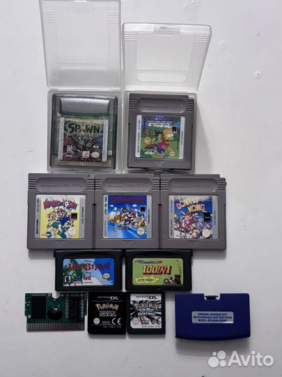 Картриджи Nintendo (Gameboy, ds/2ds/3ds)