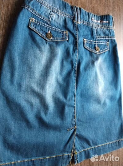 Юбка джинсовая