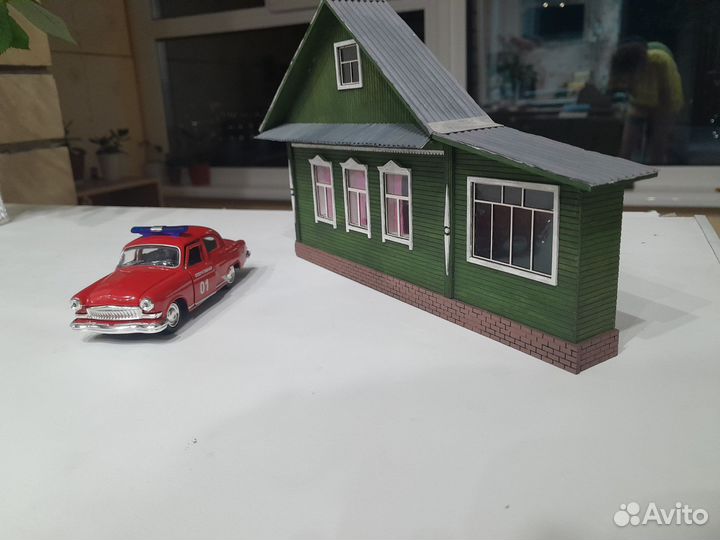 Модели в масштабе 1:43. Макет сельский дом 1:43