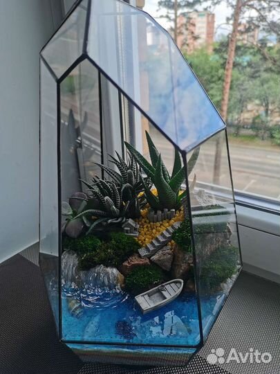 Флорариум - цветы и декор под стеклом