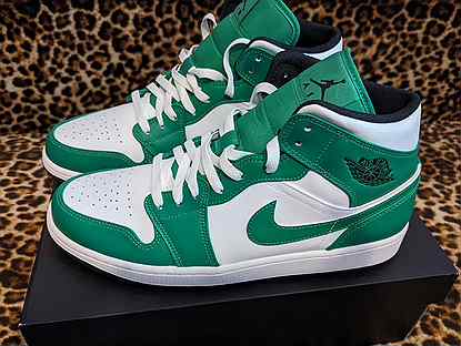 Nike Air Jordan 1 Mid "Celtics" Lucky Green 12US