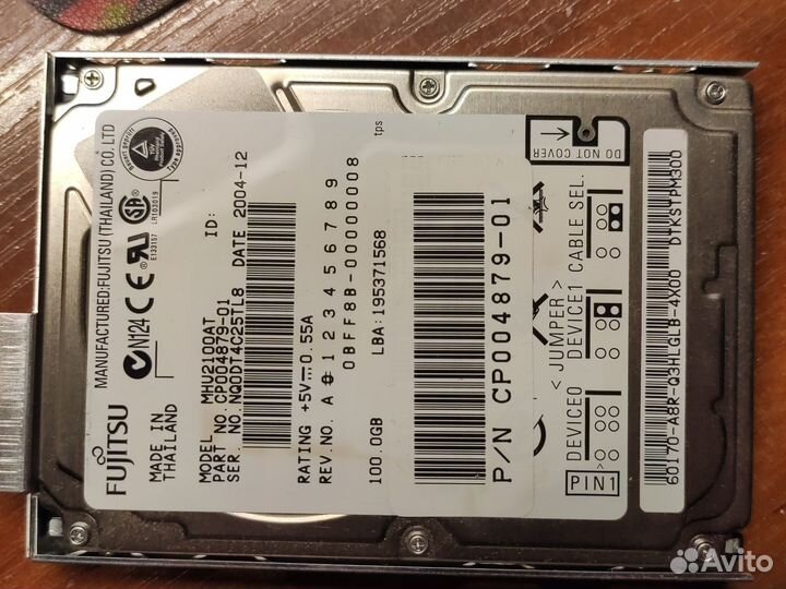 Жесткие диски hdd