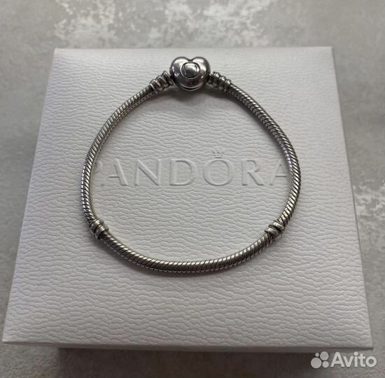 Браслет Pandora шармы и кольца sunlight